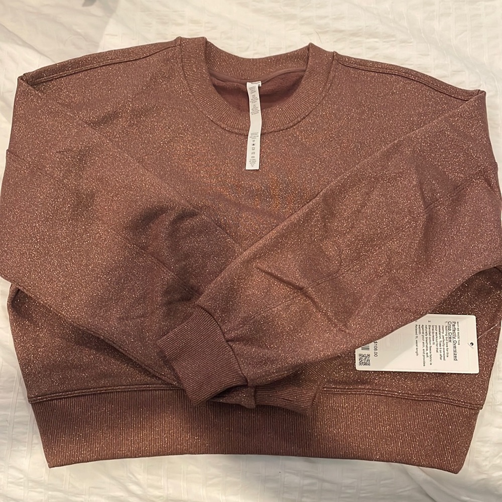 Lululemon perfectly oversized crop